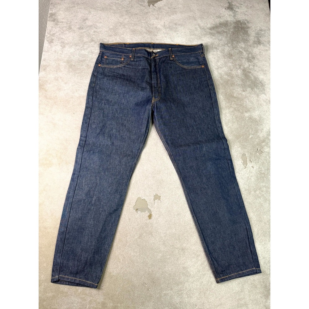 Levi's 501 XX Straight Jeans Mens 40x30 Blue Denim Cotton High Rise Button Fly